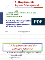 FALLSEM2021-22 SWE2003 ETH VL2021220101010 Reference Material I 10-Aug-2021 VTOP 1.3 The Requirements and The Software Lifecycle