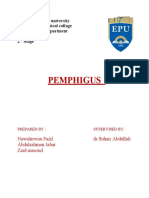 Pemphigus: Erbil Polytechnic University Erbil Health Technical Collage Physiotherapy Department 2020 - 2021 2 Stage