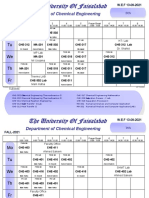 Fall-2021, Timetable, 26-10-2021, Semester Wise