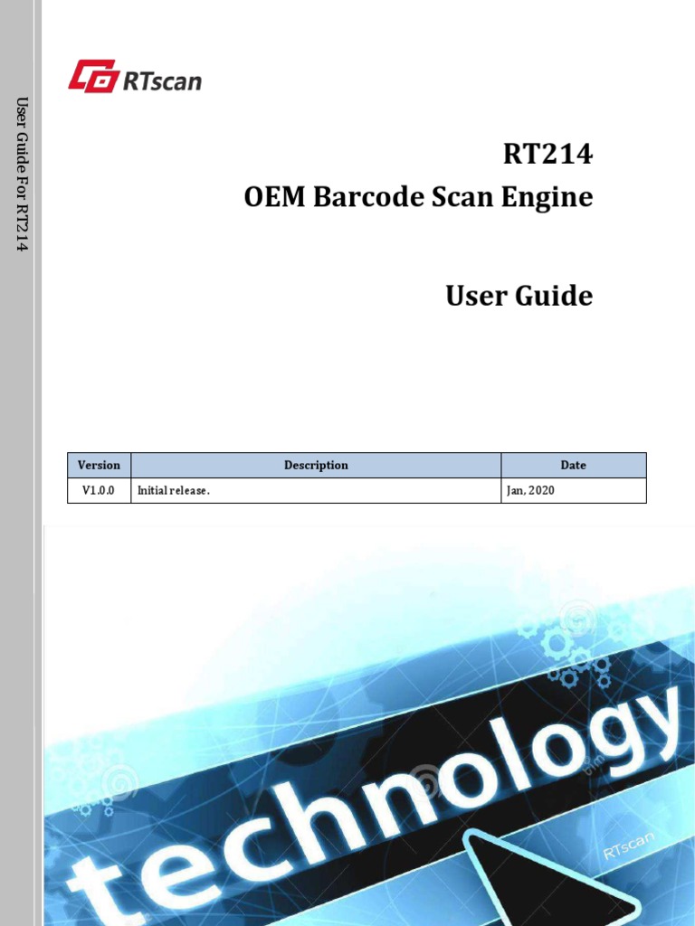 RT235-RT214 User Guide 1.02020.12 | PDF | Barcode | Usb