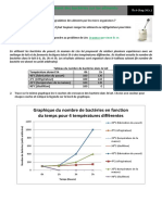 Exercice 1. Le Développement Des Bactéries Sur Les Aliments Corr