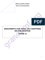 Philosophie TleACD Arguments Chapitres 2019 2020 (1)