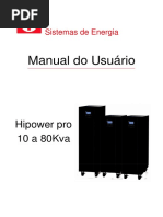 1 Manual Hipower Pro 10 80kva Trifasica