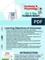 CU 1 Human Anatomy & Physiology