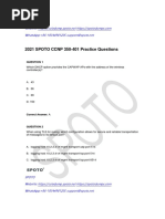 2021 SPOTO CCNP 350-401 Practice Questions