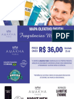 Mapa Olfativo Digital para Fragrâncias Masculinas