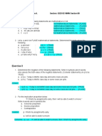 Exercises - Formative Assessments