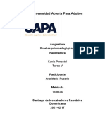 Tarea V DE PRUEBAS PSICOPEDAGOGICA II