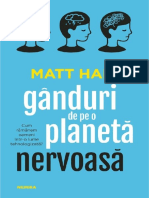 Gânduri de Pe o Planetă Nervoasă