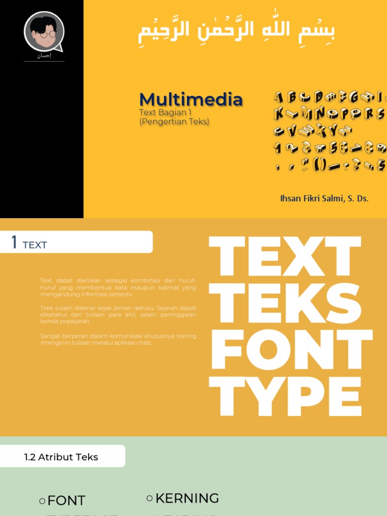 Multimedia - Text Bagian 1 | PDF
