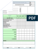 Formato de Inspección Preoperacional de Pulidora