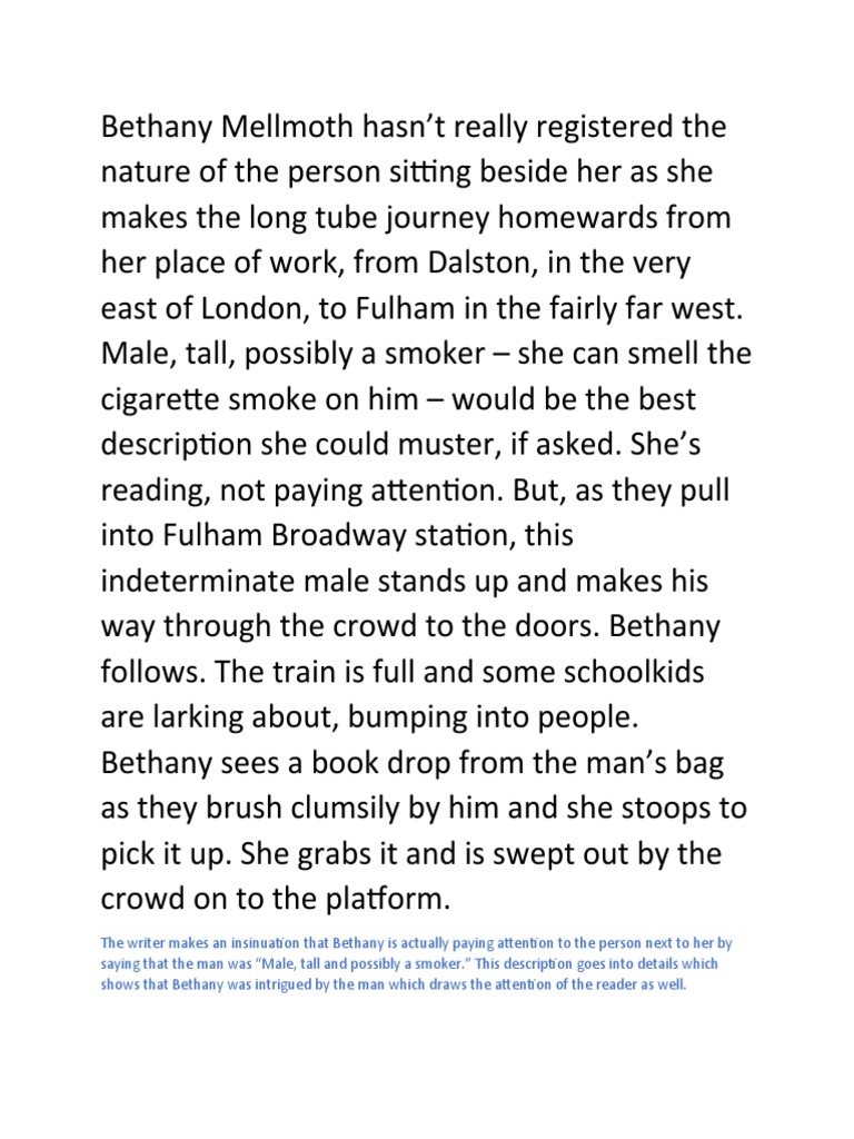Mysterious Encounter on a Crowded Train | PDF | General Fiction