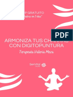 Armoniza Tus Chakras Con Digitopuntura