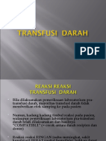 TRANSFUSI  DARAH