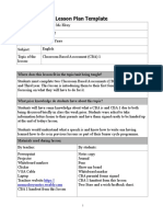Cba Lesson Plan PDF