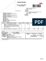 Factura Fiscala: Serie: IT - F Numar: 626467 Data: 16/07/2021
