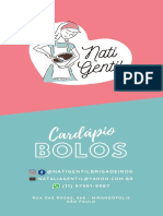 Bolos e brigadeiros para todos os gostos