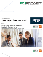 DISTANCE Market Analysis 07 How to get data