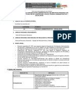 Proceso de Cas Sede N°004 2021 Escalafon