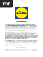 Lidl Supplier Information Overview | PDF | Supply Chain | Brand