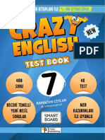 Sinif Crazy English Test Book Soru Bankasi 1.unite 4 Adet Test