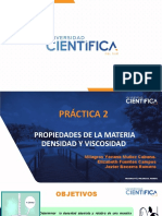 Práctica 2 - Densidad y Viscosidad