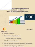 Indicadores de Qualidade em Saúde