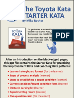 Master Scientific Thinking with Toyota Kata Starter Kata