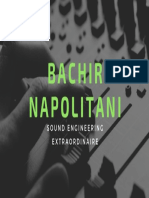 Bachir Napolitani: Sound Engineering Extraordinaire