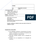 Situacion Didactica de Pensamiento Matemático