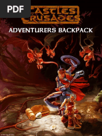 Castles & Crusades The Adventurers Backpack