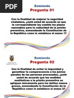 Consulta Popular Ecuador 2011 - Referendo - Preguntas y Anexos
