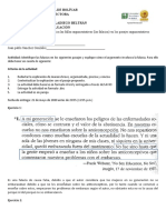 Identificación y explicación de falacias en pasajes argumentativos