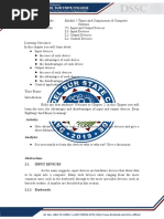 C2 - Input and Output Devices