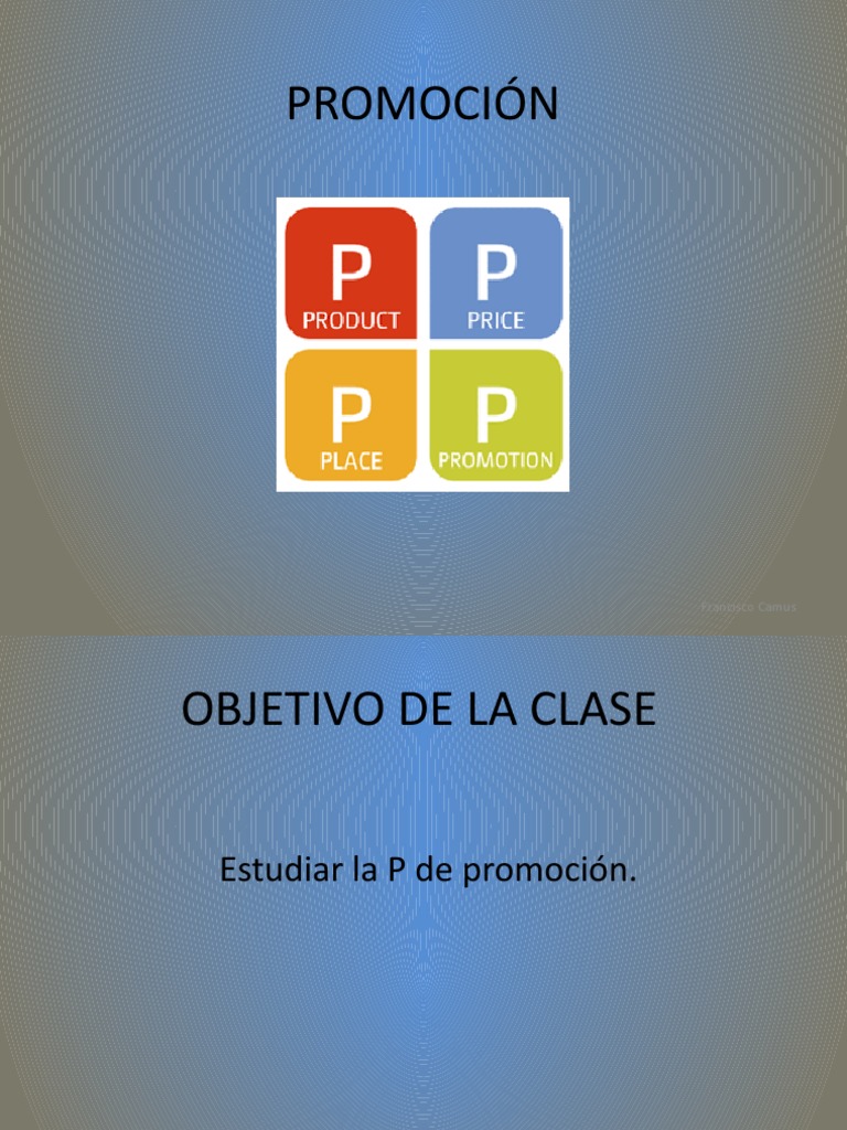 Promocion | PDF | Marketing | Publicidad