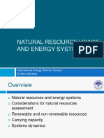 NATURAL RESOURCE COURSE COVERS ENERGY SYSTEMS