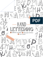 [Lettering Creative] Apostila Hand Lettering