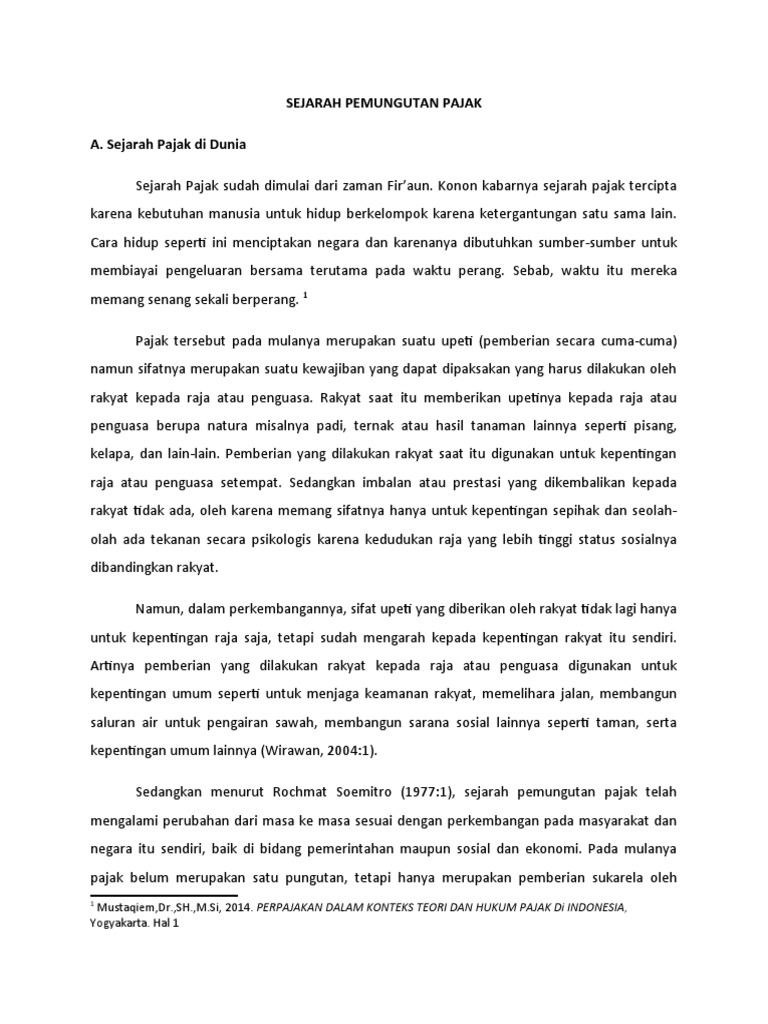 Upeti dalam Sejarah Pajak Kerajaan | PDF | Perjalanan | Sejarah
