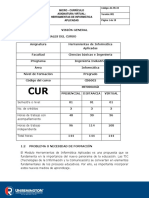 Curriculo 2016 Herramientas de Informatica Aplicada