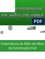 Importância da produtividade na construção civil