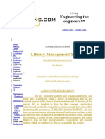 Library Management System: Engineering The Engineers™