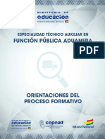 Orientaciones Del Proceso Formativo Fpa-Aux