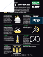 1601-001-MC Turnout Gear Cleaning Guide Poster