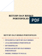 Return Dan Risiko Portofolio