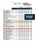 Espana Seytu Lista de Precios 2021