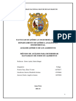 Determinación de glutamato monosódico en alimentos mediante titulación potenciométrica y biosensor