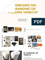 Moodboard Del Rebranding de "Pizzería Venecia"