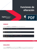 Funciones MySQL I