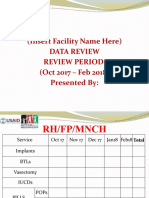 Data Review Meeting Template 2018 Final 1