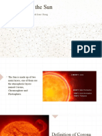 Structure of The Sun: by Group 1: Ethan, Agan, Russell Isaac Chong Khai Shen, Jameson